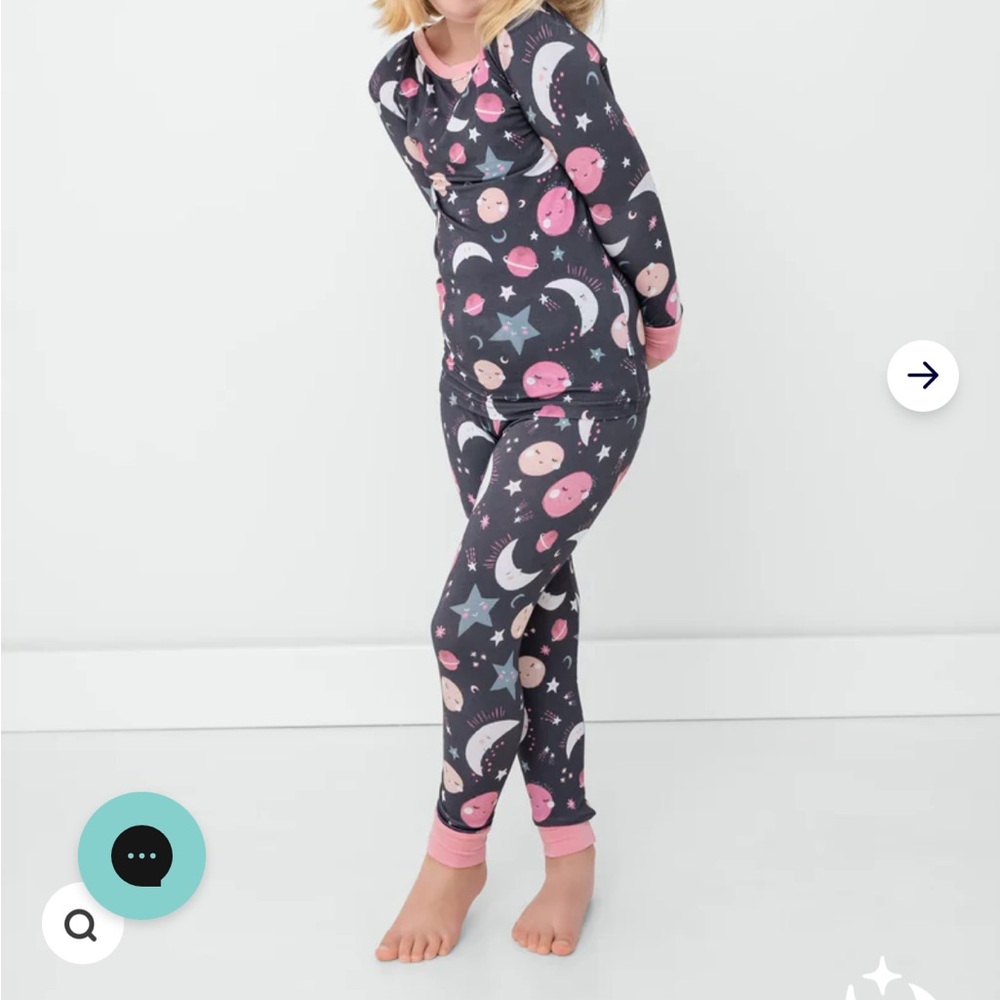 Little Sleepies To the moon and back pajama set